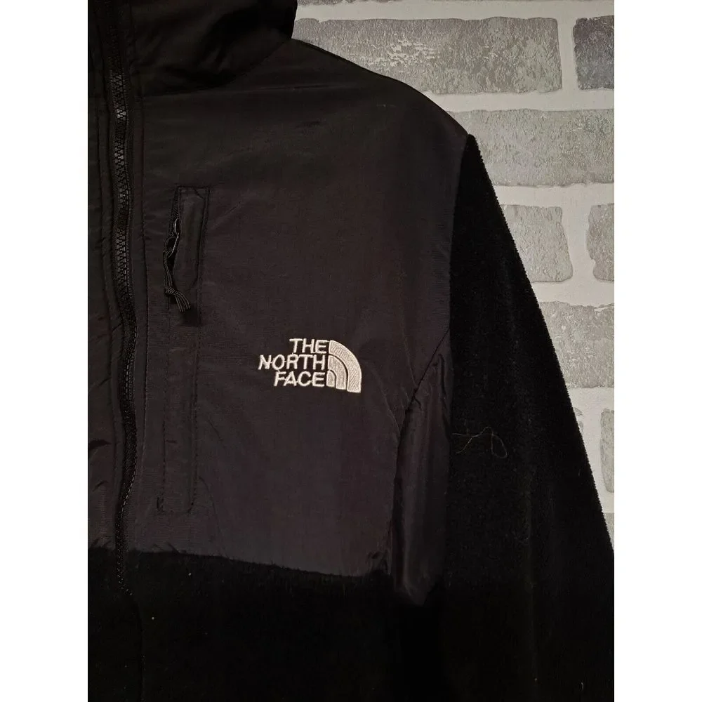 The North Face Fleece Full-Zip Jacket Size Large Black Polartec‎ Outdoor